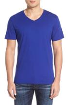 Men's Michael Stars V-neck T-shirt - Blue