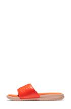 Women's Nike Benassi Jdi Ultra Sport Slide Sandal M - Orange