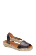 Women's Toni Pons Etna Espadrille Sandal Eu - Metallic