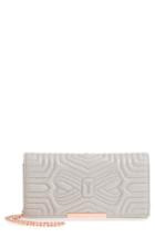 Women's Ted Baker London Quilted Bow Leather Matinee Wallet -
