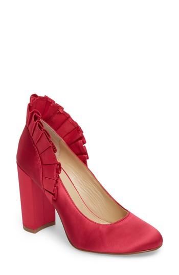 Women's Botkier Vienna Ruffle Pump .5 M - Pink