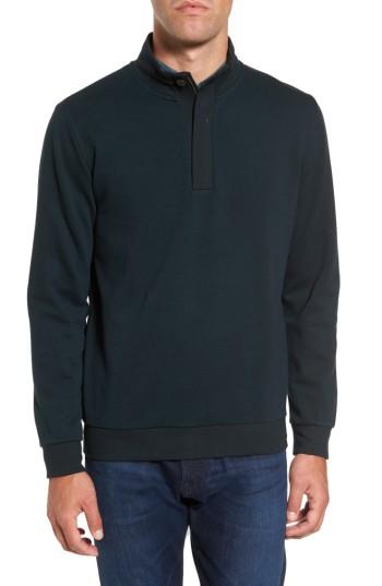 Men's Rodd & Gunn Quarter Zip Pullover - Green