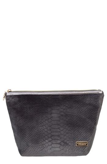 Stephanie Johnson Marais Mink Laura Large Trapezoid Cosmetics Case