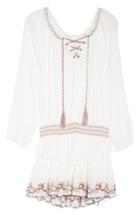 Women's Surf Gypsy Stripe Cover-up Dress - White