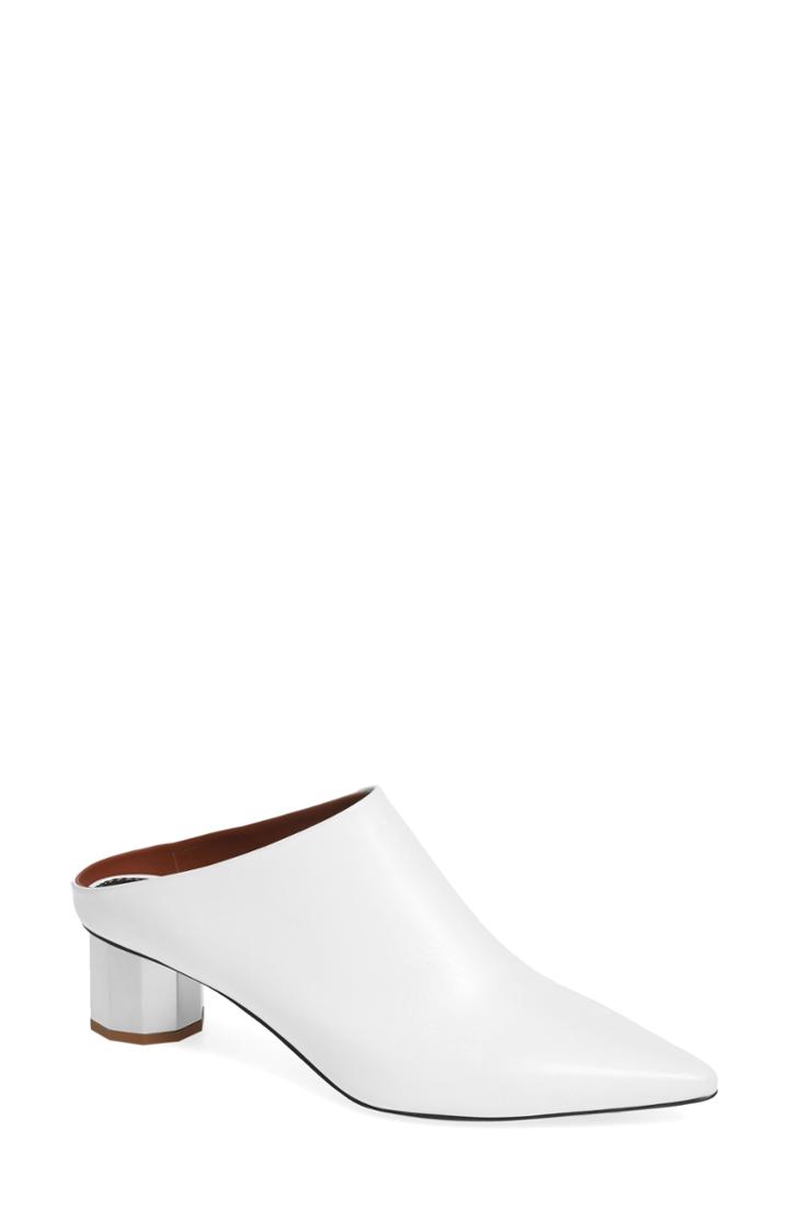 Women's Proenza Schouler Pointy Toe Mule Us / 35eu - White