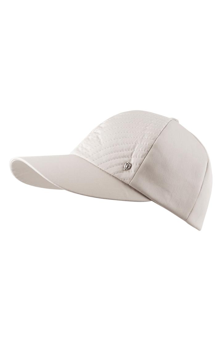 Women's Helen Kaminski Water Resistant Baseball Cap - Beige