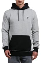 Men's Volcom Single Stone Division Colorblock Hoodie - Grey