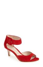 Women's Pelle Moda 'berlin' Sandal .5 M - Red