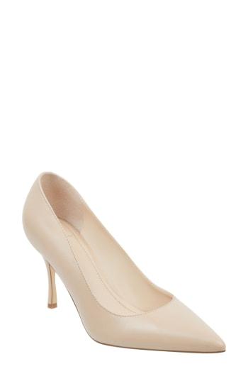 Women's Marc Fisher D Carter Pump, Size 5 M - Beige
