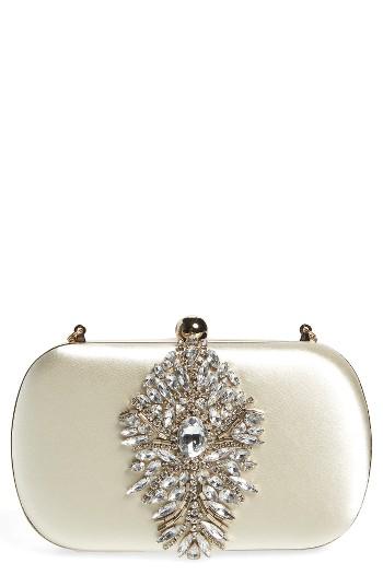 Badgley Mischka Aurora Clutch - Ivory