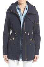 Women's Vince Camuto Drawstring Drop Tail Jacket - Blue