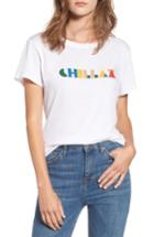Women's Sub Urban Riot Chillax Graphic Tee - White