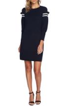 Women's Cece Puffed Sleeve Sweater Dress - Blue