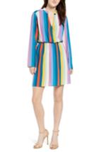 Women's All In Favor Lily Surplice Dress, Size - Blue