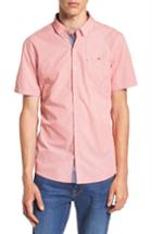 Men's 7 Diamonds Plastic Plant Dobby Woven Shirt