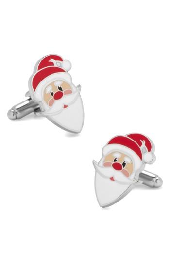Men's Cufflinks Inc. Santa Claus Cuff Links