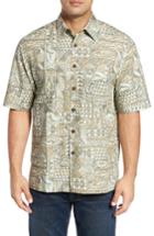 Men's Kahala Ehukai Classic Fit Print Sport Shirt