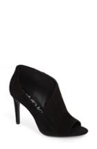 Women's Calvin Klein Nastassia Peep Toe Pump .5 M - Black