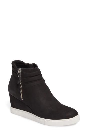 Women's Linea Paolo Frieda Wedge Bootie M - Black
