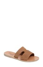 Women's Ancient Greek Sandals Apteros Slide Sandal Us / 35eu - Brown
