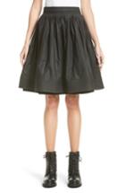 Women's Moncler Gonna Cotton A-line Skirt Us / 44 It - Black