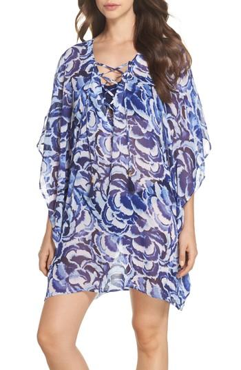 Women's Tommy Bahama Pansy Petals Tunic Cover Up - White