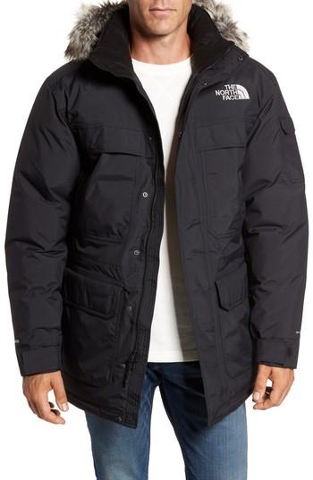 Men's The North Face Mcmurdo Iii Waterproof Parka - Black
