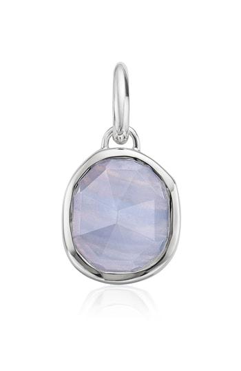 Women's Monica Vinader Siren Medium Bezel Pendant Charm