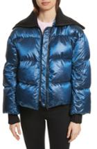 Women's Kenzo Quilted Down Bomber - Blue