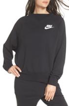 Women's Nike Sportswear Rally Sweatshirt, Size - Black