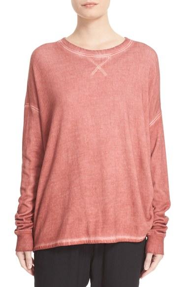 Women's The Kooples Drawstring Waist Sweatshirt