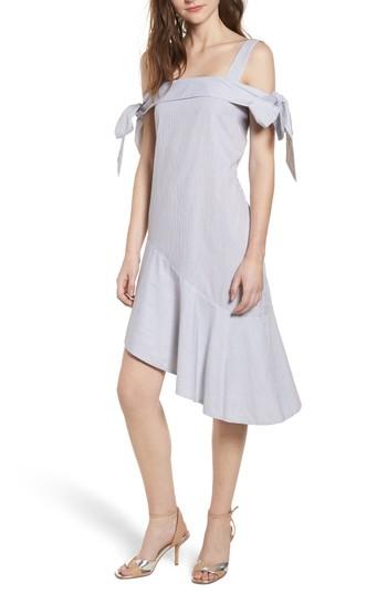 Women's Elliatt Tone Cold Shoulder Dress - Blue