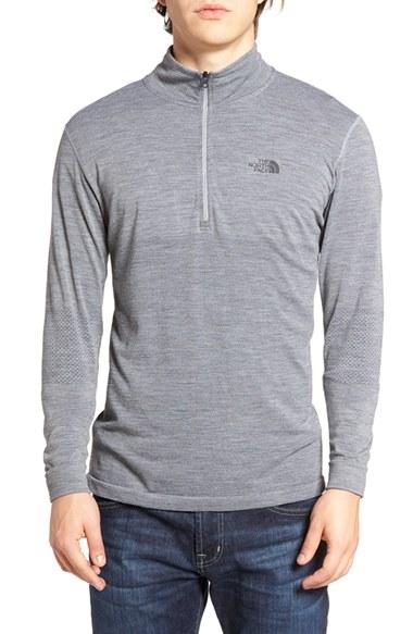 Men's The North Face Merino Wool Blend Quarter Zip Pullover