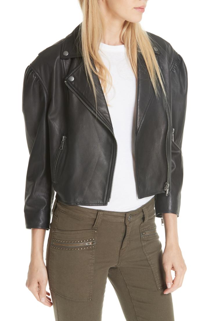 Women's Joie Necia Leather Jacket