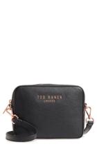 Ted Baker London Susi Leather Crossbody Bag - Black