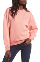 Women's Topshop Sloppy Sweatshirt Us (fits Like 10-12) - Coral