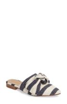 Women's Topshop Adele Bow Flat Mule .5us / 35eu - White