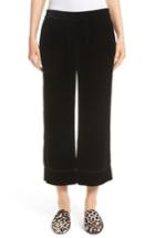 Women's Joie Kaitrine Wide Leg Velvet Crop Pants