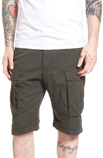 Men's G-star Raw Rovic Loose Cargo Shorts - Black