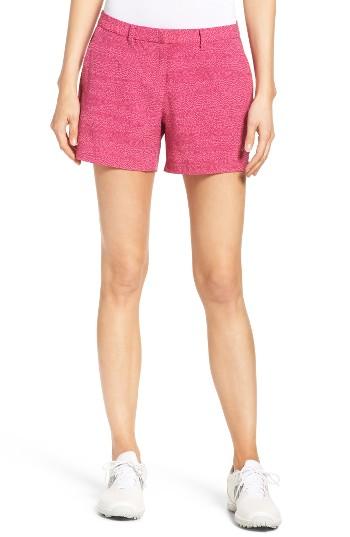 Women's Nike Dri-fit Golf Shorts - Pink