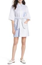 Women's Caara Leon Multi Stripe Cotton Shirt Dress - White