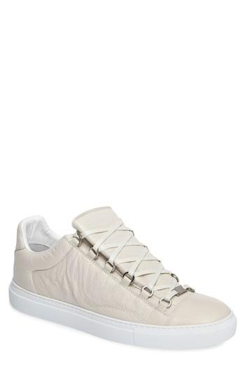 Men's Balenciaga Arena Low Sneaker Us / 45eu - White