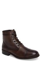 Men's Kenneth Cole New York Cap Toe Boot .5 M - Brown