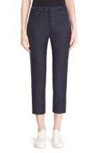 Women's Colovos Stovepipe Wool Crop Pants