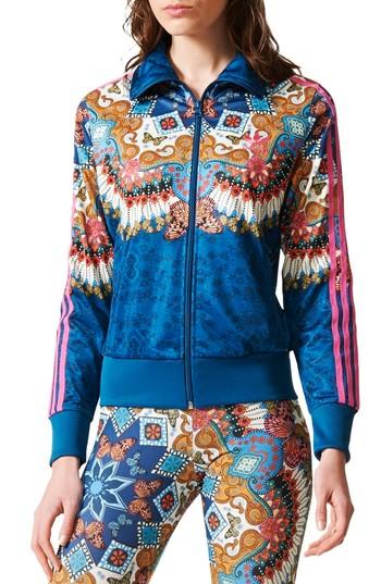 Women's Adidas Originals X The Farm Company Firebird Track Jacket