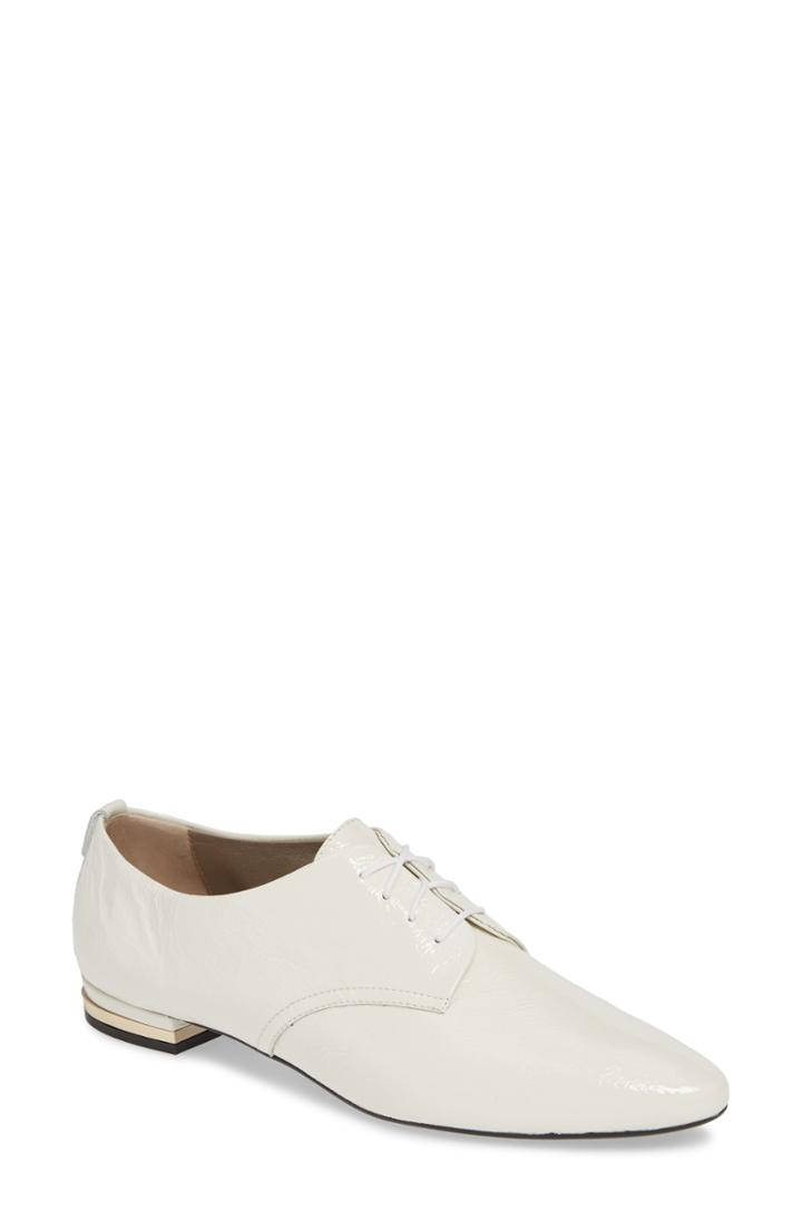 Women's Agl Pointy Toe Derby Us / 36eu - White