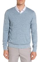 Men's Ag Tilton V-neck Sweater, Size - Coral