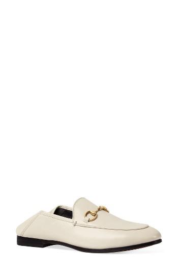 Women's Gucci Brixton Convertible Loafer Us / 35eu - White