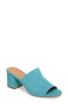 Women's Halogen Freda Slide Sandal M - Blue/green