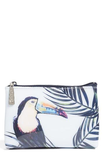 Catseye London Toucan Top Zip Pouch